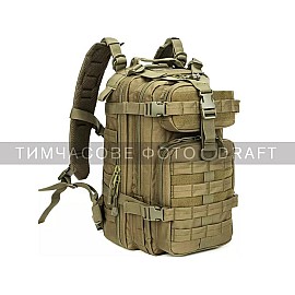 Рюкзак тактический 2Е, 25L, Molle, зелёный