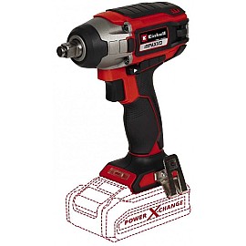 Гайкокрут ударний Einhell IMPAXXO 18 / 230 акум., PXC, 230 Нм, 18В, безщітк., квадрат, 1.17 кг (без АКБ і ЗП)