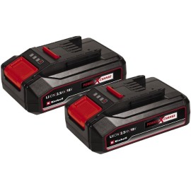 Акумулятор Einhell 18В, 2.5 Аг PXC-Twinpack (2 шт), 0.46 кг