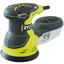 Шліфмашина ексцентрикова Ryobi ROS300, 125мм, 300Вт, 7000-12000 ру / хв