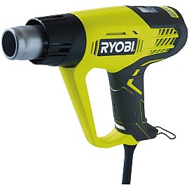 Фен будівельний Ryobi EHG2020LCD, 2000Вт, 250 / 500л / хв, 50-650С, LCD, 0.8кг