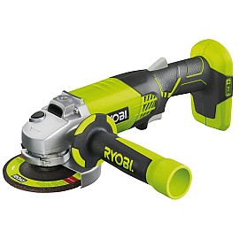 Шліфмашина кутова Ryobi ONE+ R18AG-0 акумуляторна,115 мм, 18В, без АКБ і ЗП