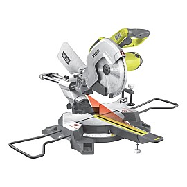 Пила торцювальна Ryobi EMS305RG 2.2 кВт, с протяжкою, 305мм, лазер