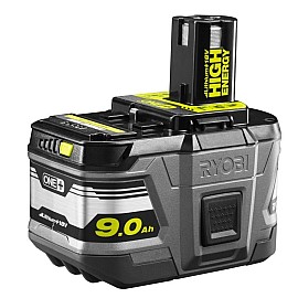 Акумулятор Ryobi RB18L90, 18В ONE+, 9.0 Аг Lithium+ HIGH ENERGY, 1.25 кг