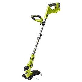 Тример садовий акумуляторний Ryobi RLT1831H20F, ONE+ Hybrid (акум+мережа), 18В, 220В, 1х2.0Ah, 25-30см, 3.2кг, EasyEdge