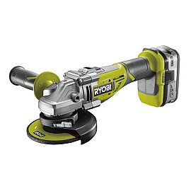 Шліфмашина кутова Ryobi ONE+ R18AG7-140S 18В 1x4.0 Ач безщіткова