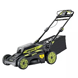 Газонокосарка акумуляторна Ryobi RY36LMX51A-160 самохідна, 36В MAX POWER, 1х6.0Аг, 51см, 70л, 24.7кг, 20-70мм, , мульч-е, LED-фари, безщіткова, до 200