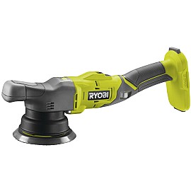 Машина полірувальна Ryobi R18P-0, акумуляторна ONE+, 18В, 125 мм, рандомна орбіта, регулювання швидкості, solo (без АКБ та