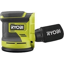 Шліфмашина ексцентрикова Ryobi ONE+ RROS18-0, 18В, акумуляторна (без АКБ та ЗП)