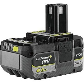 Акумулятор Ryobi ONE+ RB1860X, 18В, 6.0 Ач, Lithium+, 0.74 кг