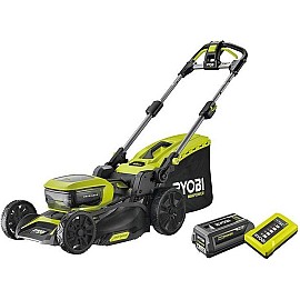 Газонокосилка Ryobi MAX POWER RY36LMX46A-140, 36В, аккумуляторная, бесщеточная, 46см, АКБ 1х4.0Ач