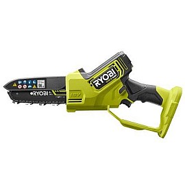 Пила ланцюгова акумуляторна Ryobi RY18PSX15A-0, шина 15см, ONE+ 18В, безщіткова, 1.2 кг, Solo (без АКБ та ЗП)