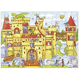 Пазл дерев'яний goki Лицарський палац