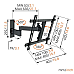 Крiплення настiнне VOGELS W53070 Black