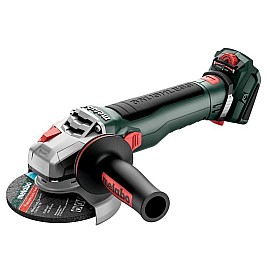 Шліфмашина кутова акумуляторна Metabo WVB 18 LT BL 11-125, 125мм, 18В, 2800-10000об / хв, М14, 1.8кг, без АКБ та ЗП