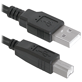 Кабель Defender USB04-06 USB2.0 AM-BM, 1.8м, пакет (83763)