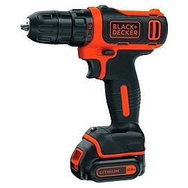 Шуруповерт BLACK&DECKER Дриль / гвинтоверт BDCDD12, 10.8V, 26Нм, Li-Ion