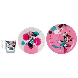 Набір дитячий LUMINARC DISNEY MINNIE COLORS, 3 предмета