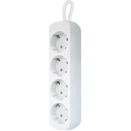 Сетевой фильтр Defender E418 1.8 m 4 роз White (99225)