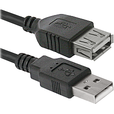 Кабель DEFENDER USB02-17 USB2.0 AM-AF, 5м, пакет