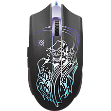 Миша DEFENDER Ghost GM-190L 6 кн., 3200dpi, ігр.килимок