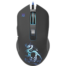 Миша DEFENDER Sky Dragon GM-090L 6 кн., 3200dpi, ігр.килимок