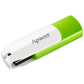 флеш-драйв APACER AH335 64GB Зелений/Білий