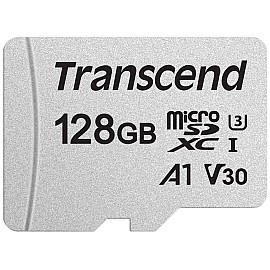 Картка пам'ятi TRANSCEND microSDXC 300S 128GB UHS-I U3 no ad