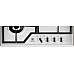 Газовая варочная поверхность Electrolux GPE363MX