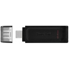 флеш-драйв KINGSTON DT70 64GB, Type-C, USB 3.2
