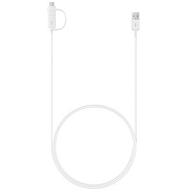 Кабель Samsung EP-DG930DWEGRU Combo (Type-C & MicroUSB) 1.5m White