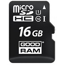 Картка пам'ятi GOODRAM MicroSDHC 16GB UHS-I Class 10