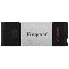 флеш-драйв KINGSTON DT80 64GB, Type-C, USB 3.2