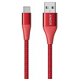 Кабель Anker Powerline+ II USB-C to USB-A - 0.9м Red