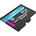Картка пам'ятi KINGSTON 64GB microSDXC C10 UHS-I U3 A2 (SDCG3/64GBSP)
