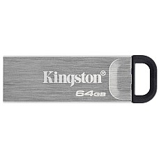 флеш-драйв KINGSTON DT Kyson 64GB USB 3.2 Silver/Black