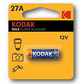 Батарейка KODAK MAX alk K 27 A (12V) 1 шт.