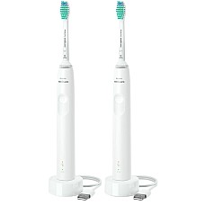 Зубна електрощітка Philips HX3675/13 Gemini 3100 White+White
