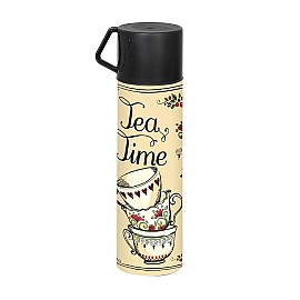 Термос Herevin Cap Brown Tea Time