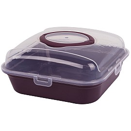 Тортівниця Violet House 38 Plum, 8х26х26 см