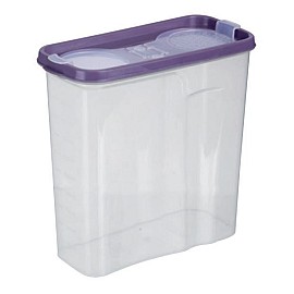 Контейнер для сыпучих Violet House Transparent, 2.5 л 