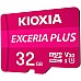 Картка пам'ятi KIOXIA Exceria plus microSDXC 32Gb Class 10 U3 V30 + ad