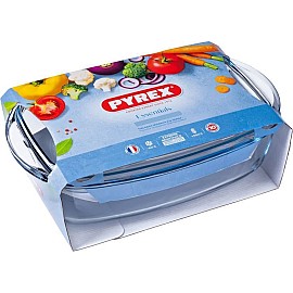 Каструля PYREX ESSENTIALS (4.3л+2.2л)