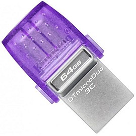 флеш-драйв KINGSTON DT Duo 3C 64GB 200MB/s dual USB-A + USB-C