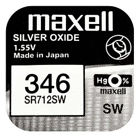 Батарейка Maxell SR712SW 1PC EU MF