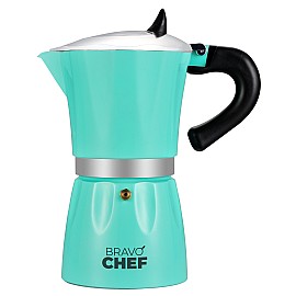 Гейзерная кофеварка Bravo Chef 6 чашок