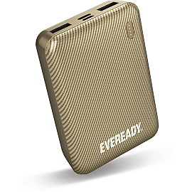 Портативное зарядное устройство Eveready PX10M - 10000 mAh Mini (Gold)