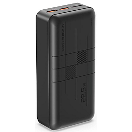 Портативное зарядное устройство XO PR189 - 30000 mAh (Black)