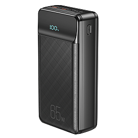 Портативное зарядное устройство XO PR201 - 30000 mAh PD65W for laptop (Black)