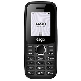 Мобільний телефон ERGO B184 Dual Sim Black